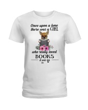 chihuahua once upon a time there was a girl Ladies T-Shirt thumbnail