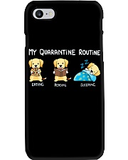 My Quarantine Routine Labrador Retriever2 Phone Case thumbnail