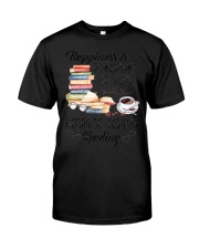 Happiness Is Ignoring The World Because You're Reading Shirt Christmas Gifts For Book Lovers Classic T-Shirt tile