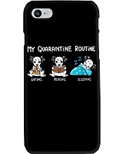 My Quarantine Routine Dalmatian Phone Case thumbnail