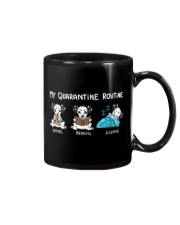 My Quarantine Routine Dalmatian Mug thumbnail