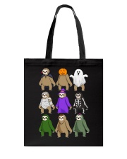 sloth halloween Tote Bag thumbnail