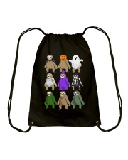 sloth halloween Drawstring Bag thumbnail