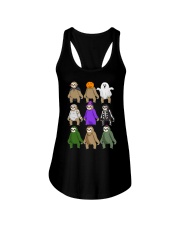 sloth halloween Ladies Flowy Tank thumbnail