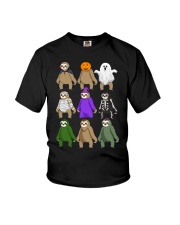 sloth halloween Youth T-Shirt thumbnail