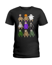 sloth halloween Ladies T-Shirt thumbnail