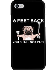 pug 6 feet back Phone Case thumbnail