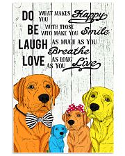 Do Be Laugh Love Labrador 11x17 Poster front