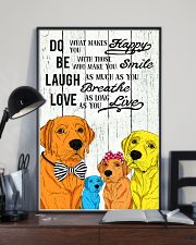 Do Be Laugh Love Labrador 11x17 Poster lifestyle-poster-2