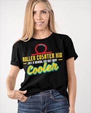 Roller Coaster Kid Just Normal But Way Cooler Shirt Gifts For Roller Coaster Lovers Child Classic T-Shirt apparel-classic-tshirt-lifestyle-front-100