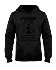 Bartender Dear Lord Give Me Strength To Walk Away Stupid People T-Shirt Funny Bartender Shirt Hooded Sweatshirt tile