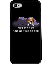 Don'T Go Outside There Are People Out beagle 2 Phone Case thumbnail