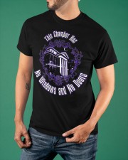 This Chamber Has No Windows and No Doors T-Shirt Haunted Mansion Shirt Clothing Classic T-Shirt apparel-classic-tshirt-lifestyle-front-88