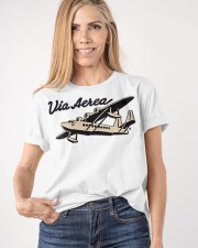 Via Aerea Shirt Float Planes Graphic Tee Shirt Presents For Boyfriend Classic T-Shirt apparel-classic-tshirt-lifestyle-front-100