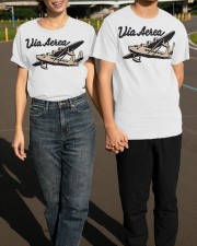 Via Aerea Shirt Float Planes Graphic Tee Shirt Presents For Boyfriend Classic T-Shirt apparel-classic-tshirt-lifestyle-front-145