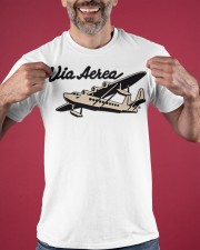Via Aerea Shirt Float Planes Graphic Tee Shirt Presents For Boyfriend Classic T-Shirt apparel-classic-tshirt-lifestyle-front-181