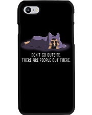 Don'T Go Outside There Are People Out german 2 Phone Case thumbnail