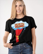 Curtain Call Dreams Shirt Funny Acting Actor Clothes Gifts For Young Actors Classic T-Shirt apparel-classic-tshirt-lifestyle-front-100