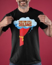Curtain Call Dreams Shirt Funny Acting Actor Clothes Gifts For Young Actors Classic T-Shirt apparel-classic-tshirt-lifestyle-front-181