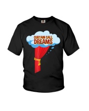 Curtain Call Dreams Shirt Funny Acting Actor Clothes Gifts For Young Actors Youth T-Shirt tile