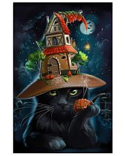 Black Cat Wearing Halloween Hat Poster Painting Living Room Ideas 11x17 Poster front