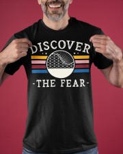 Discover The Fear Shirt Roller Coasters Fans Clothes Gift Ideas For Nephew Classic T-Shirt apparel-classic-tshirt-lifestyle-front-181