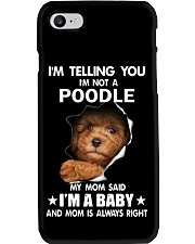 I'm telling you i'm not a poodle Phone Case thumbnail