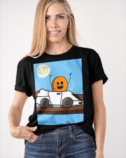 Bitcoin Ride Roller Coaster Shirt Funny Graphic T-Shirt Gifts For Roller Coaster Lovers Classic T-Shirt apparel-classic-tshirt-lifestyle-front-100
