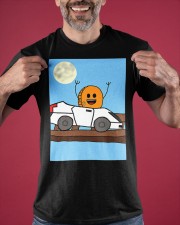 Bitcoin Ride Roller Coaster Shirt Funny Graphic T-Shirt Gifts For Roller Coaster Lovers Classic T-Shirt apparel-classic-tshirt-lifestyle-front-181