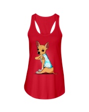 Chihuahua Ilovemom Ladies Flowy Tank thumbnail