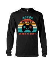Actor By Day Gamer By Night Shirt Funny Tee Shirts Gifts For Grown Up Daughters Long Sleeve Tee tile