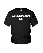 Thespian AF Shirt Drama And Theatre Actor Clothes Gifts For Acting Students Youth T-Shirt tile
