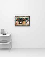 Frenchie Be Strong Be Brave Poster Cute Pictures For Wall 17x11 Poster poster-landscape-17x11-lifestyle-04