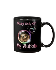 stay out of my bubble sloth Mug thumbnail