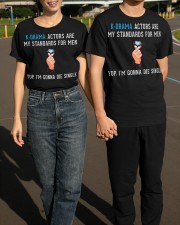 K-Drama Actors Are My Standards For Men Shirt Korean Kdrama Funny Tees For Fans Classic T-Shirt apparel-classic-tshirt-lifestyle-front-145