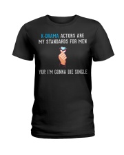 K-Drama Actors Are My Standards For Men Shirt Korean Kdrama Funny Tees For Fans Ladies T-Shirt tile