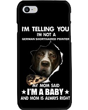 I'm telling you i'm not a german shorthaired point Phone Case thumbnail