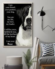 I Am Your Friend Your Partner Your Dog Boxer 11x17 Poster lifestyle-poster-1
