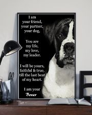 I Am Your Friend Your Partner Your Dog Boxer 11x17 Poster lifestyle-poster-2