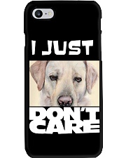 I Just Don'T Care Labrador Retriever Phone Case thumbnail