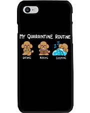 My Quarantine Routine poodle2 Phone Case thumbnail