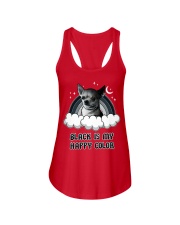 Black Is My Happy Color chihuahua Ladies Flowy Tank thumbnail