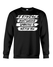 If At First You Don't Succeed Skydiving Is Not For You Shirt Funny Sarcastic T-Shirt Gift Crewneck Sweatshirt tile