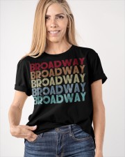 Broadway Shirt Musical Quote Retro Apparel Gifts For Musical Theatre Lovers Classic T-Shirt apparel-classic-tshirt-lifestyle-front-100