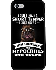 Pitbull I Don't Have A Short Temper Phone Case thumbnail