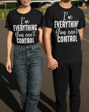 I'm Everything You Can'T Control Shirt With Funny Saying Best T-Shirt Quotes Classic T-Shirt apparel-classic-tshirt-lifestyle-front-145