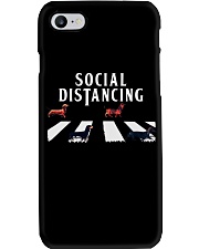 dachshund social distancing Phone Case thumbnail