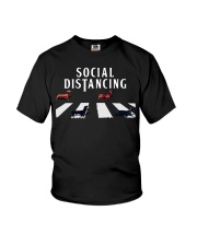 dachshund social distancing Youth T-Shirt thumbnail