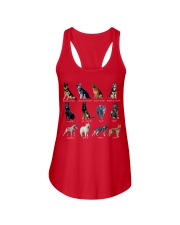 German Sherpherd Ladies Flowy Tank thumbnail