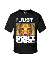 I Just Don'T Care Dachshund Dont Care 1 Youth T-Shirt thumbnail